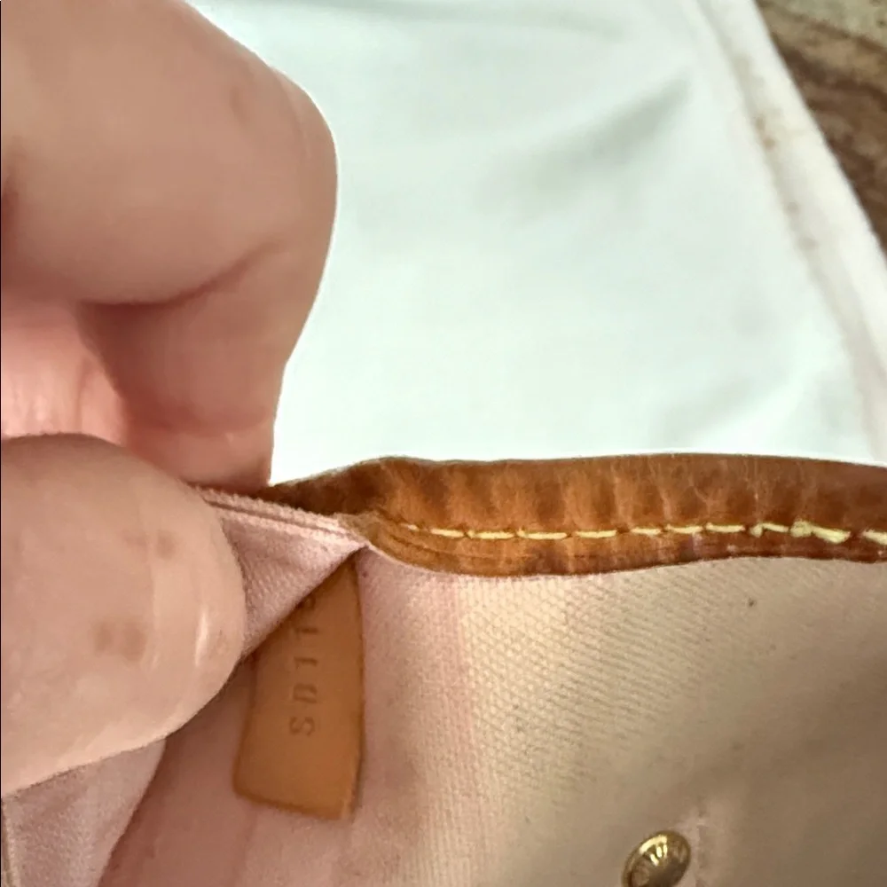 Louis Vuitton Neverfull Cream and Brown Checkered Tote ** Reasonable offers ** - Picture 7 of 8